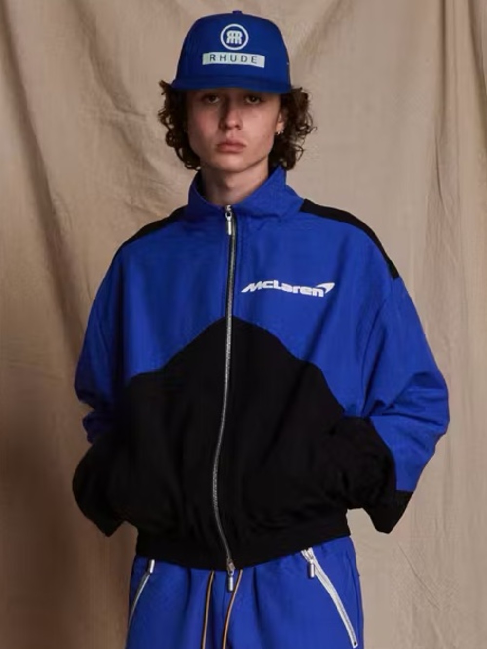 RHUDE X MCLAREN RACING SERIES JACKET